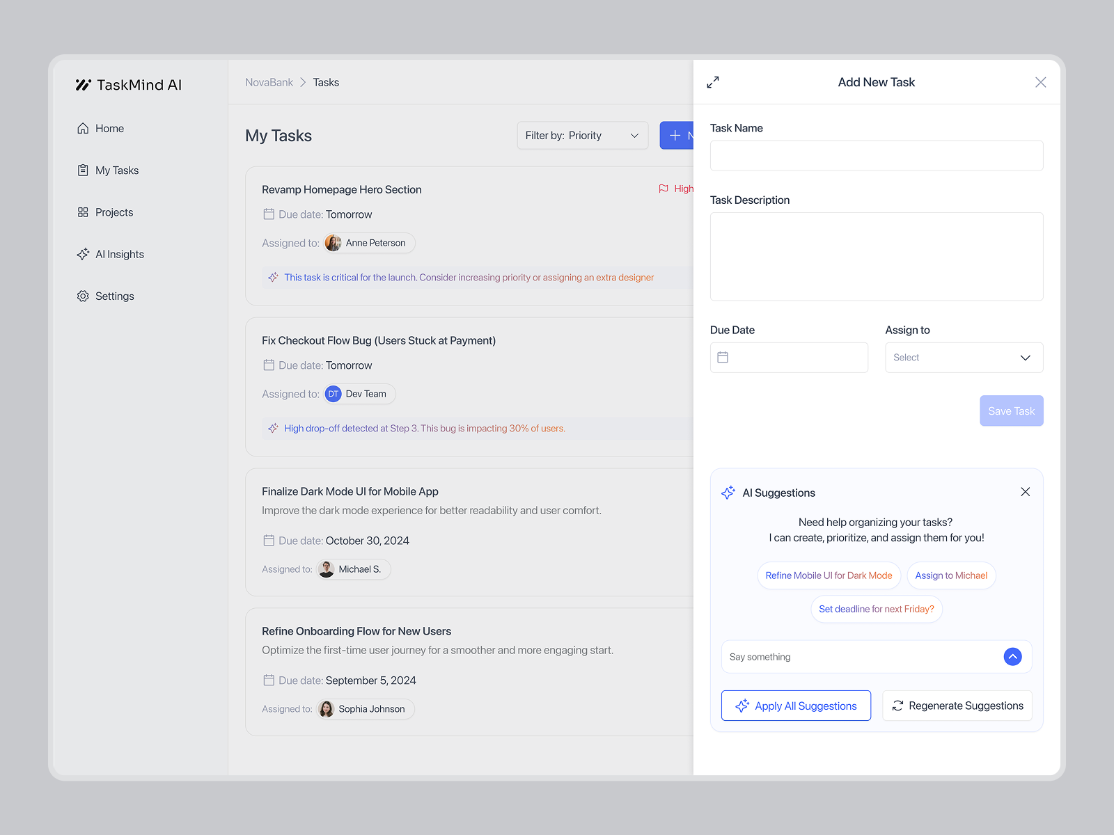 AI Task Generation